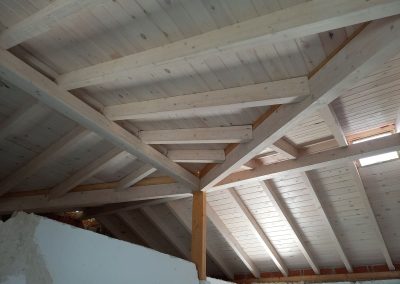 Cubiertas de madera Cercedilla