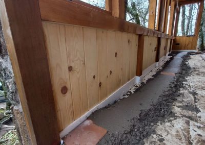 Porche de madera Cercedilla