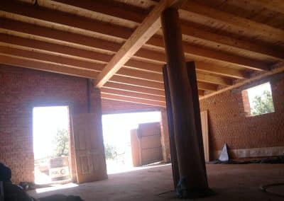 Tejado de madera Cercedilla